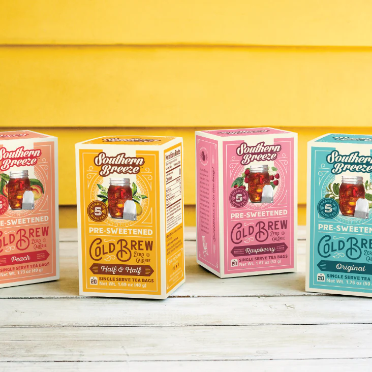 Southern Breeze Sweet Tea Cold Brew Sweet Iced Tea Bundle 4 pack - Image 2