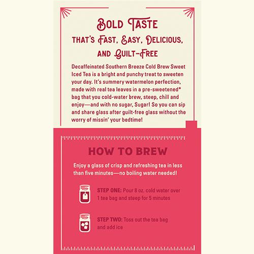 Southern Breeze Decaf Watermelon Iced Tea - Image 4