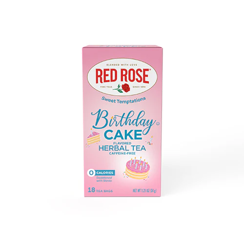 Red Rose Birthday Cake Tea - 18ct - Image 6