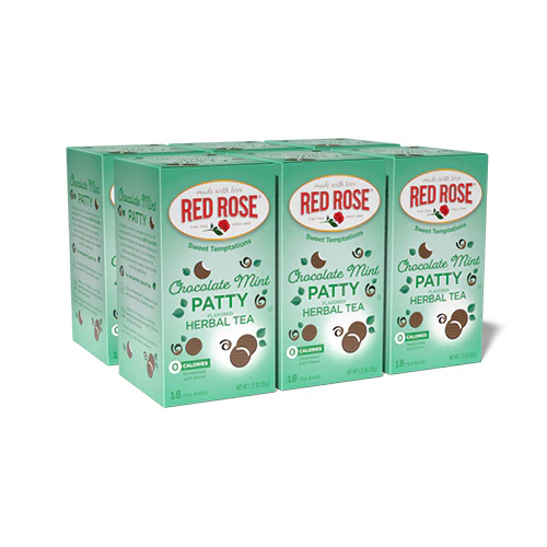 Red Rose Chocolate Mint Patty Tea - 18ct - Image 4