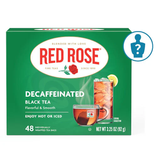 Red Rose Decaf Black Tea - 48ct - Image 7