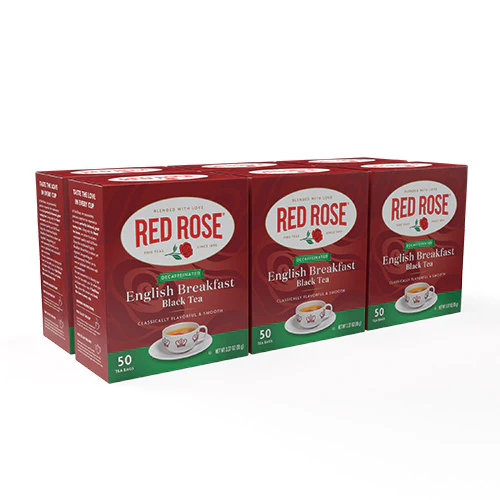 Red Rose Decaf English Breakfast Tea - 50ct - Image 5
