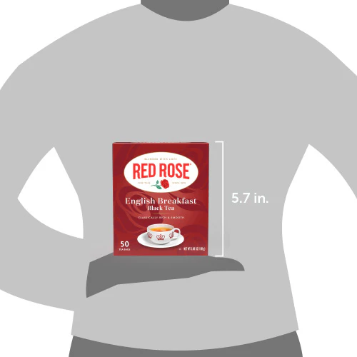 Red Rose English Breakfast Tea - 50ct - Image 7
