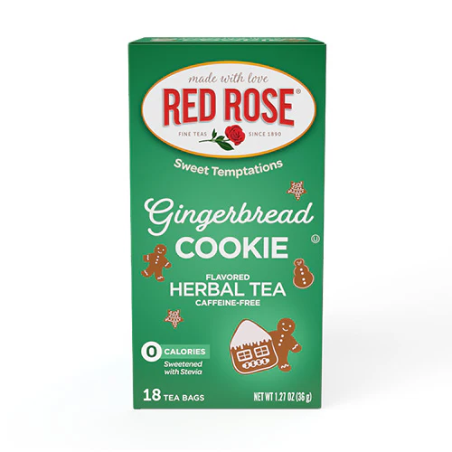Red Rose Gingerbread Cookie Tea - 18ct - Image 6