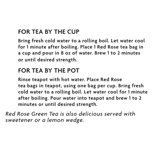 Red Rose Green Tea - Image 4