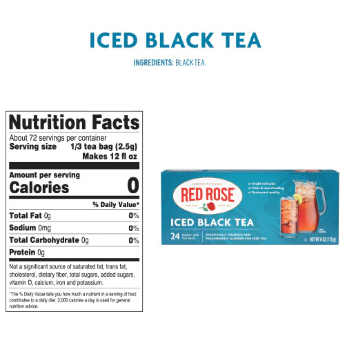 Red Rose Iced Tea - 24ct - Image 5