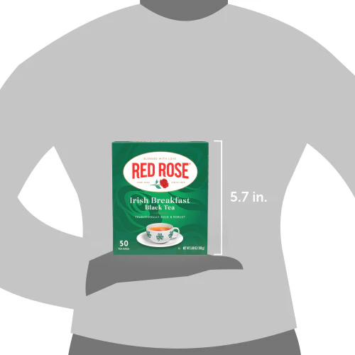 Red Rose Irish Breakfast Tea 50ct - Image 6