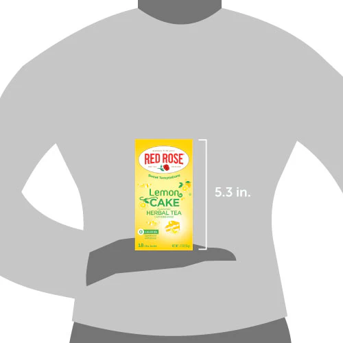 Red Rose Lemon Cake Tea - 18ct - Image 6