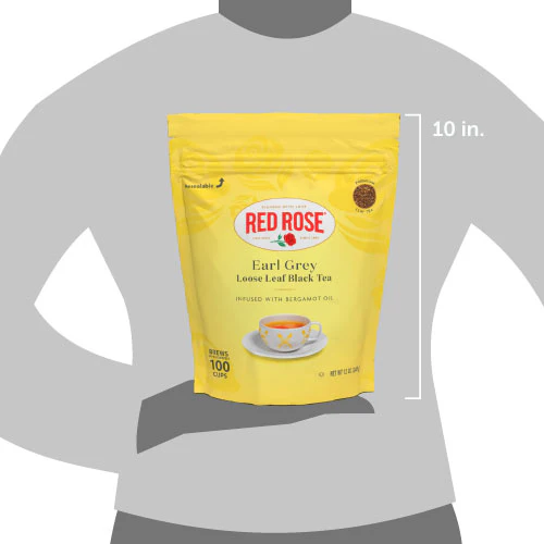 Red Rose Loose Leaf Earl Grey Black Tea - Image 6