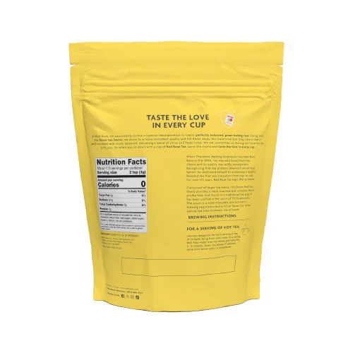 Red Rose Loose Leaf Earl Grey Black Tea - Image 7