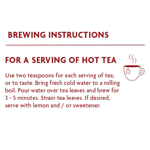Red Rose Loose Leaf English Breakfast Black Tea - Image 4