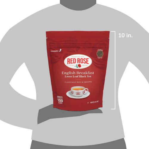 Red Rose Loose Leaf English Breakfast Black Tea - Image 6
