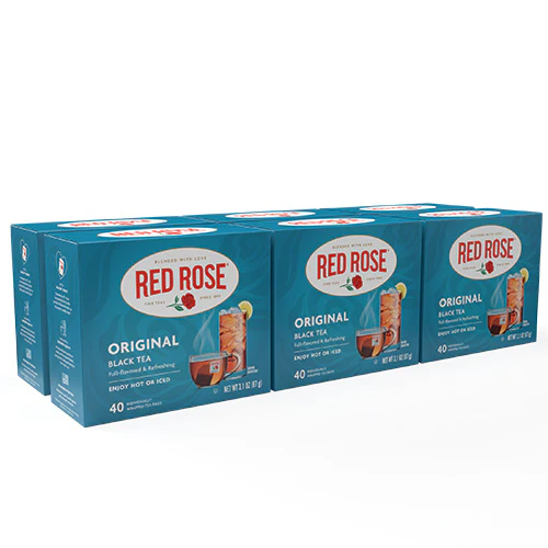 Red Rose Original Black Tea - 40ct Black Tea Bags - Image 4