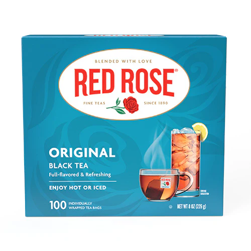 Red Rose Original Black Tea 100ct – 6 pack - Envelope - Image 6
