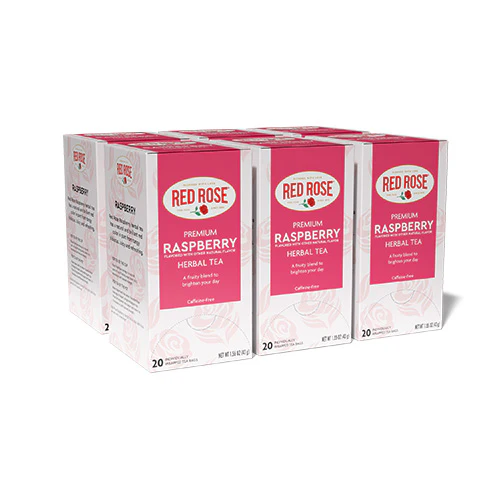 Red Rose Raspberry Herbal Tea - Image 5