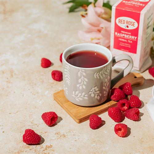 Red Rose Raspberry Herbal Tea - Image 6