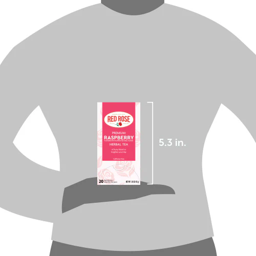Red Rose Raspberry Herbal Tea - Image 7
