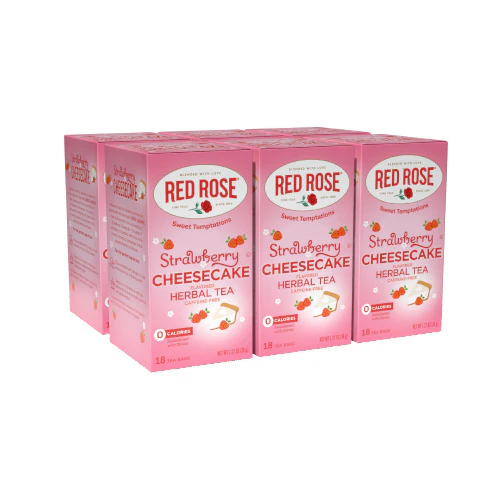 Red Rose Strawberry Cheesecake Tea - 18ct - Image 5