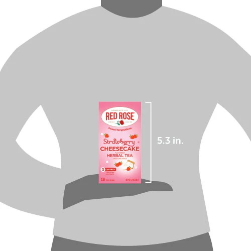 Red Rose Strawberry Cheesecake Tea - 18ct - Image 6