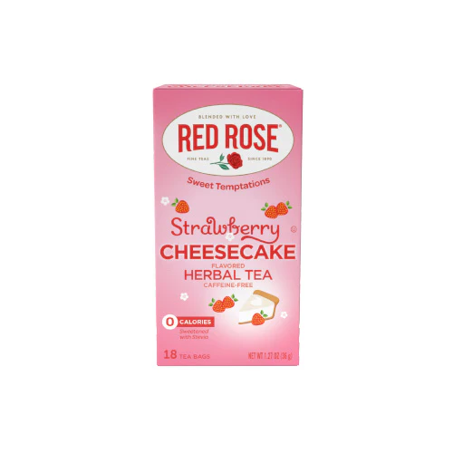 Red Rose Strawberry Cheesecake Tea - 18ct - Image 7