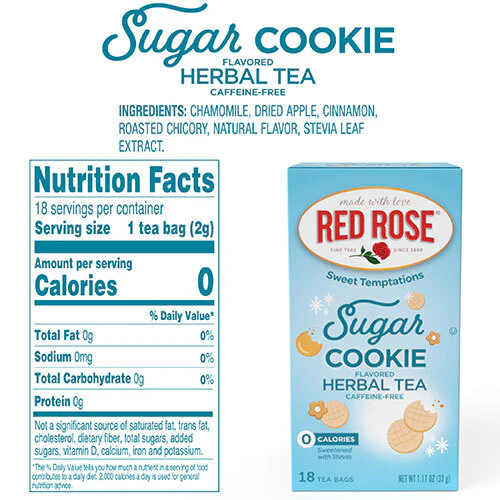 Red Rose Sugar Cookie Tea - 18ct - Image 3