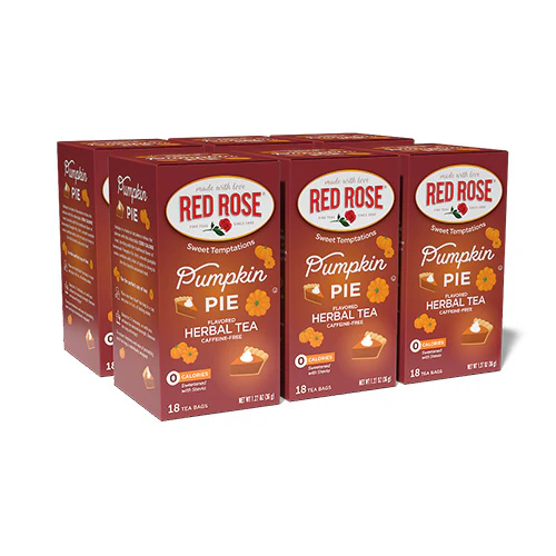 Red Rose Sweet Temptations Pumpkin Pie Tea - Image 4